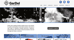 Desktop Screenshot of gardel.on.ca